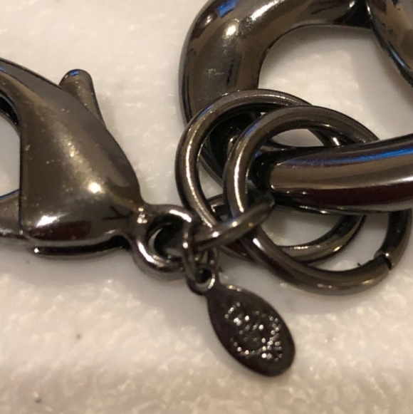 NEW Premier Designs Limited Edition Roxy Necklace Lightweight Gunmetal - Picture 7 of 13